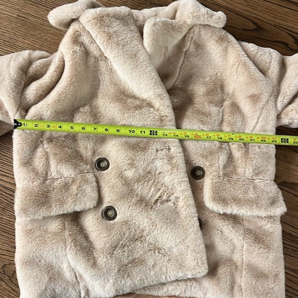 Free People Faux Fur Jacket EUC XS - Picture 3 of 4